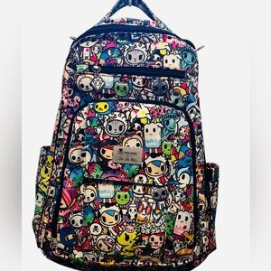 Ju-Ju-Be Tokidoki BRB Backpack Diaper Bag Be Right Back Iconic 2.0 Kawaii Cute